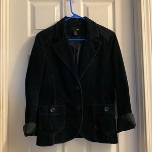 H&M corduroy blazer size 10